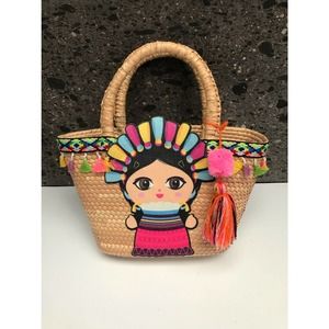 Mexican bag with Maria doll